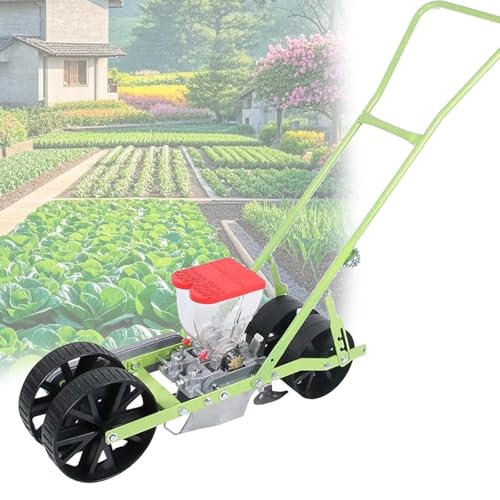 Multi-Row Garden Seeder, Portable Manual Planter for Vegetables. Available in 1-6 Row Designs, This Precision Seeder ensures consistent Seed Placement for Cabbage, Parsley.(Line 2)
