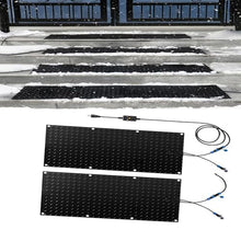CSGDOQY Snow Melting Walkway Mat - Non-Slip Rubber Outdoor Mat with Power Cord for Winter Snow Removal(40x120cmx2Pcs)