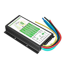 AUECOOR 820W Wind & Solar Power Hybrid Kit: 6 x 120W Solar Panel+100W Wind Turbine+Hybrid Controller+Extension Cable+Battery Cable+Z Brackets+Connectors