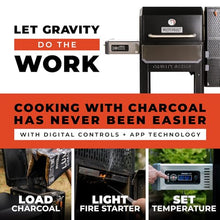 Masterbuilt® Gravity Series® 1050 Smoker Grill - Digital Charcoal Combo Grill with Free App, 1,050 Cooking Square Inches in Black, Model MB20041220