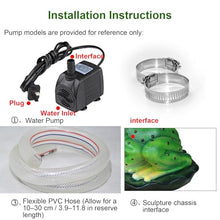 Garden Fountain Spitter, Frog Pond Spitter with Hose Barb, Garden Animal Sculpture Frog Pond Spitters for Water Gardens, Koi Ponds, Swimming Pool Decoration(45x43x26cm/17.7x16.9x10.2in)