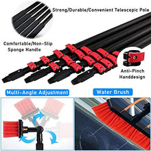 Cleaning Photovoltaic and Solar Panels, Water Fed Telescopic Brush, Window Cleaning Brush Equipment, Cleaning Photovoltaic and Solar Panels,12M Rod,35Cm Brush Head,35cmbrushhead-6M