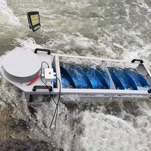 OLONETO Archimedes Spiral Hydraulic Generator 1500W High-Power Portable Water Turbine Generator Efficient Low-Head Clean Energy System With Magnetic Levitation Core