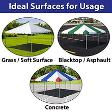 Party Tents Direct 20' x 20' Weekender Frame Canopy with Red White Blue Top