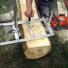 Qiokoith Portable 36 Inch Chainsaw Grinder Wood Board Milling Guide Bar Brush Wood Timber Cutter Chainsaw Grinder Chainsaw Sharpening Tool Sawmill Accessories