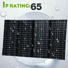 AIZYR 300W 18V Monocrystalline Foldable Solar Panel - Portable olar Power Charger with 5V USB Port for Camping/Boat/RV/Travel/Home Working