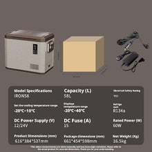 AWMGPDDBTO Mini Fridge Portable Compressor Car Fridge Freezer