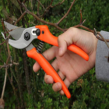 EliteBloom Bypass Pruning Shears,Allround Comfort Gardening Shears,Safety Lock,Scissors Perfect for Trees,Shrubs,Roses,Fruit and Vegetables,