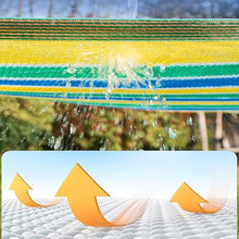 ZMNXAS 90% Colorful Rainbow Shade Cloth with Grommets,Blocking Mesh Tarp,Plants Shade Net Cover,Garden Shade Net,Sunblock Shade Sails,Outdoor Sun Protection for Patio Garden Pergola(30x98ft(9x30m))