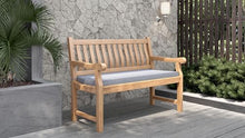 AquaTeak 4' Aqua Rose Solid Teak Outdoor Bench