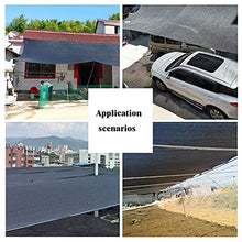 Black Polyethylene Shade Sail 6x7m for Car Balcony Pool Fish Pond & Umbrella - UV Resistant Outdoor Canopy Cover in 49 Sizes - Sun Protection for Gardens