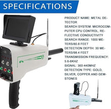 Metal Detector Scanner Device, Handheld Gold and Silver Scanner Locator Device, 1000M Range 30M Depth Sensitive, Display for Treasure & Metal Recovery