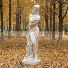 GENUINQ 51" H Large Garden Nymph Statue Sculpture Outdoor Decor