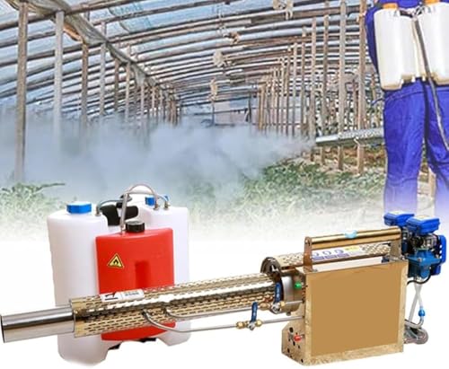 Wrobelax 15l Professional Ulv Fogging Machine, Thermal Fogger, Nebulizer for Farmland Garden, Pulse-Jet Thermal Fogger, Use Gasoline(Color:180K)