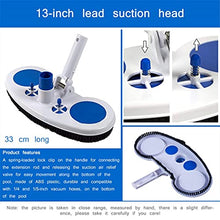 Swimming Pool Vacuum Cleaner Cleaning Tool Suction Head Fountain Vacuum Cleaner Brush Fishpond Vacuum Brush Pool Cleaner