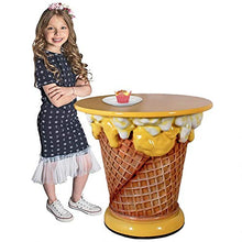 Design Toscano Ice Cream Parlor Table