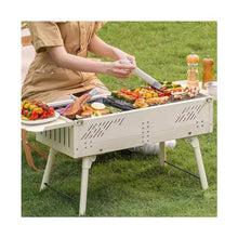 ZTHYSHXA Charcoal Grills Household Barbecue Rack Outdoor Portable Folding Oven Camping
