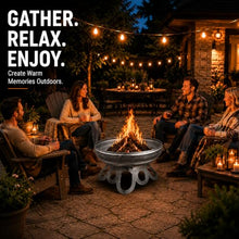 Ohio Flame Liberty 36” Wood Burning Fire Pit Carbon Steel with Circular