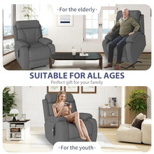 Power Lift Recliner Chair with Remote Control, Compact Electric Recliner