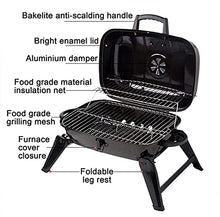 Barbecue Charcoal Grill Portable BBQ Grill With Folding Legs And BBQ Tabletop Stainless Steel Charcoal BBQ Grill For Outdoor Cooking Portable Charcoal Grill