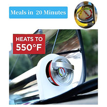 Solar Oven BBQ Cooker, Compact 4.5L Portable Camp Stove for Outdoor Travel Camping and Family Gatherings
