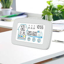 YWMLFZ Large Screen Display Indoor and Outdoor Temperature and Humidity Meter