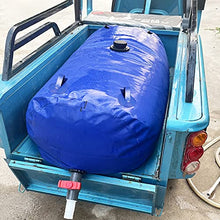 Large Capacity Soft Water Bag Bathtub Bladder For Water Storage with Faucet and Pull Ring, Outdoor Farm Agricultural Drought-resistant Folding PVC Water Reservoir Tank Replacement, Blue ( Size : 3x1.7