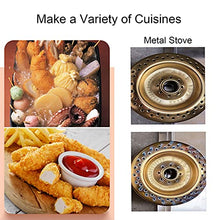 Deep Fryer 6L/12L Commercial Gas Fryer, Stainless Steel Outdoor Cooker, for Home Kitchen Restaurant