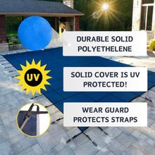 Freetime Fun Gorilla Solid Safety Cover for 15' x 30' Inground Pool