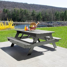 Highwood Hometown Picnic Table, 6 Foot, Coastal Teak