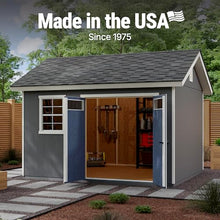 Handy Home Products Beachwood 8x12 Do-it-Yourself Wooden Storage Shed with Floor Kit- Does not Include Paint or Roofing Shingles
