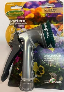 Green Thumb 7 Pattern Garden Hose Nozzle - Pack of (20)