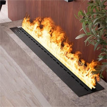 Atomized Fireplace Water Steam Fireplace Recessed Remote Control Simulation Flame Flame Household(Medium)