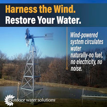 Outdoor Water Solutions 20' Deluxe Windmill Aeration System AWS0049