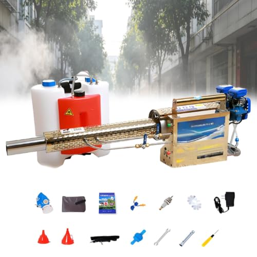 Pvxa Portable Pulse Jet Thermal Fogger, Pulse Jet Thermal Fogger, 360 ° Spray in All Directions 700㎡ in 7-8 Minutes, for Weeds Plants 350