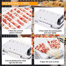 RJYYYDS Barbecue Skewer Making Machine, Barbecue Skewer and Lamb Skewer Making Machine, Manual Meat Skewer Making Machine