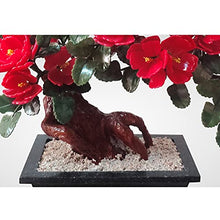 YXIANG56Q Fake Plants Jade Carving Peony Flower Bonsai Feng Shui Gem Decoration Office Home Creative Bedroom Decoration Chinese Style Bonsai Ornaments Bonsai Tree