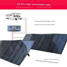 300W Solar Panel Kit, Portable, Foldable, Perfect for Outdoor Camping Power Station Laptop Computer Rv Portable Solar Panel,300W