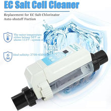 WEIZIIA Electronic Chlorine Generator, Salt Chlorine Generator, Salt Chlorine Machine, Chlorine Electrolyzer Salt Chlorination System Swimming Pool Electrolyzer Treatment Tool,8g/h