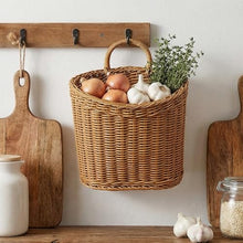 Whoasyst Handwoven Wall Hanging Planter Basket Breathable Planter Home Decoration for Indoor Outdoor Use Indoor Outdoor Hanging Flower Basket