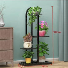 TBNLASS Plant Stand Iron Flower Pot Holder Shelves Planter Rack Storage Organizer Display