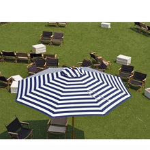 RJYYYDS Large Umbrella Parasol Garden Parasol Replacement Canopy for 8 Ribs,Outdoorumbrella Top,Uv Protection Waterproof,Patio Umbrella Replacement Cover,Blue-300Cm/10Ft,Blue-300cm/10ft