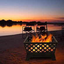 Fire Pit Fire Pits Outdoor Wood Burning Outdoor Mesh Brazier Garden Patio Heater
