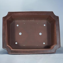 ULTRAWAVE Flower Pots Purple Clay Large Purple Clay Antique Handmade 71cm Rectangular Pot Bonsai Pot Breathable Tree Stump Bonsai Pot Decorative Planter