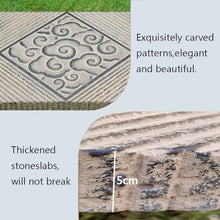 Retro Non-Slips Decorative Path Stones for Patio Lawn Courtyard