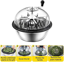 KRASS 16" Stainless Steel Rotating Gem Machine - Plant Sprout Cutter with Twist Twist Cut for Updated Sharp Gear Gems and Flowers Plants