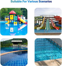 BSNANCA Pool Handrails Pool Hand Rail Swimming Pool Handrail, Easy-to-Install, Pool Hand Rail for Garden Backyard Pools and Inground Pools Entrances (Thick 1.2Mm)
