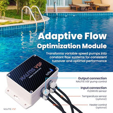 Nautis VSF™ 1.65 HP Variable Speed Pool Pump with FlowVis™ Flow Meter, Adaptive Flow™ Technology, Smart App Control, Drop In Replacement, 115/230V, 2” Ports