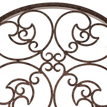 H Potter 8 Ft Tall Garden Trellis – Heavy Duty Iron Scroll Metal Privacy Screen for Climbing Roses, Clematis & Ivy – 96” H x 32” W Weather Resistant Outdoor Wall Decor