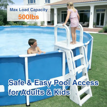 A-Frame Pool Ladder Height-Adjustable for 48-56 in Pools